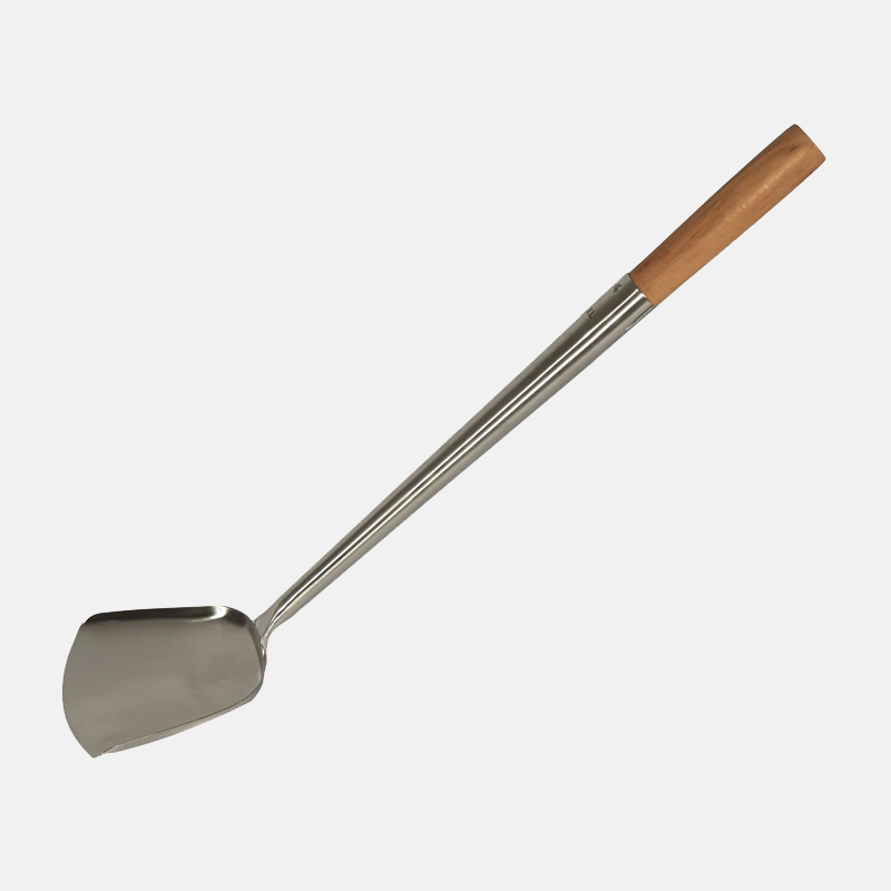 CU00792-Spatule-wok-inox-XL : Ustensiles de cuisine spécialement conçus pour être utilisés avec les woks