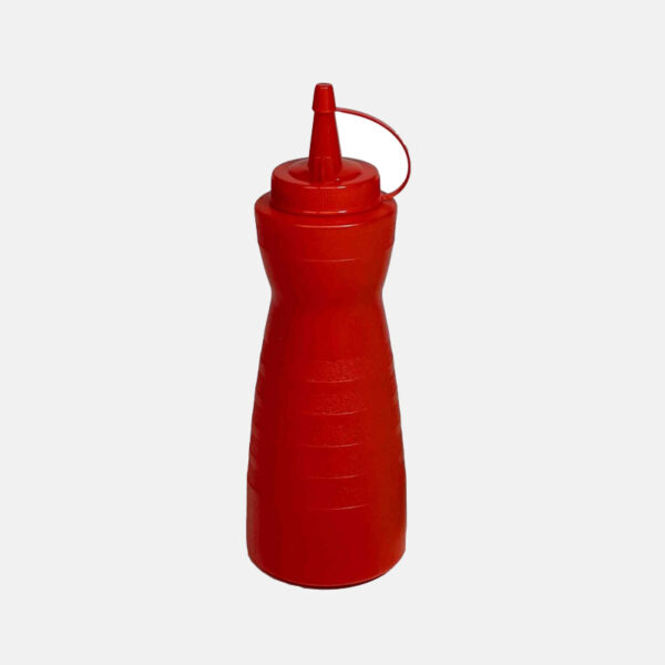Récipient pratique et polyvalent pour le stockage et le service de sauces et de condiments.