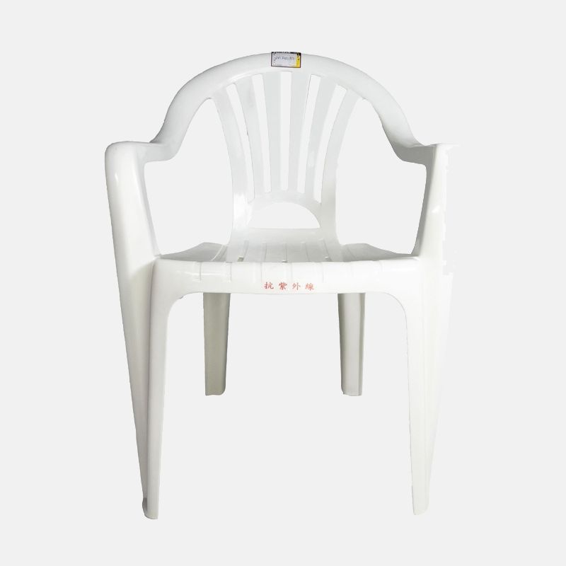 JA00157-Chaise-plastique-blanc Meuble pratique, esthétiquement neutre et facile à entretenir.