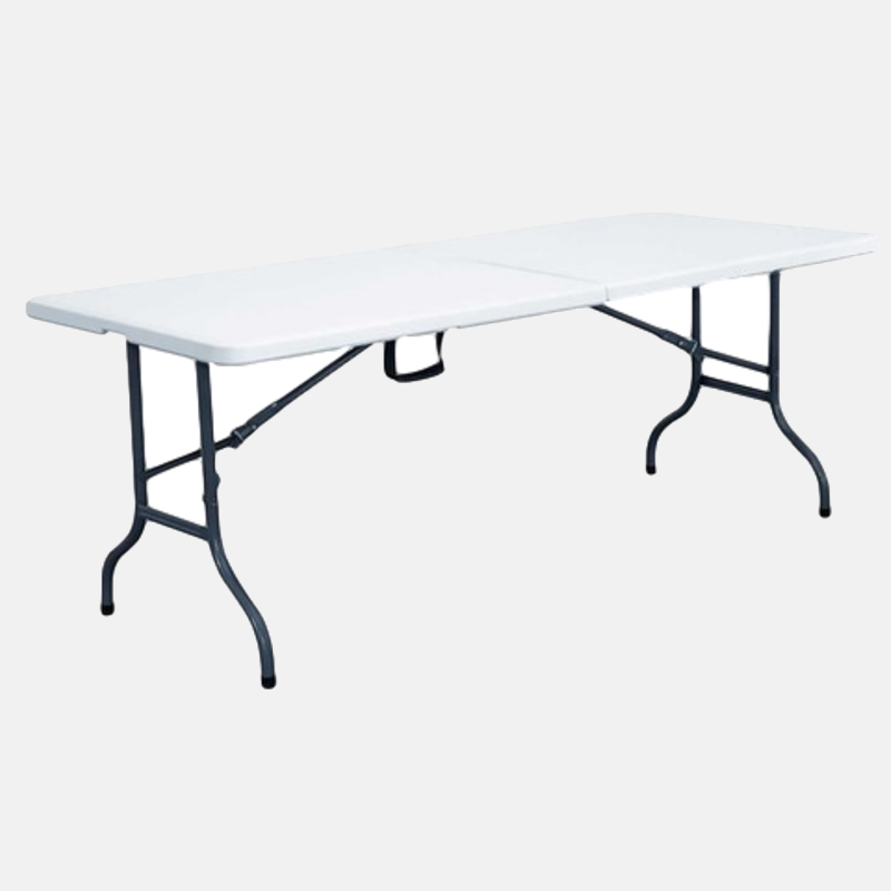 Tables en plastique avec pieds pliables - Tahiti Ménager