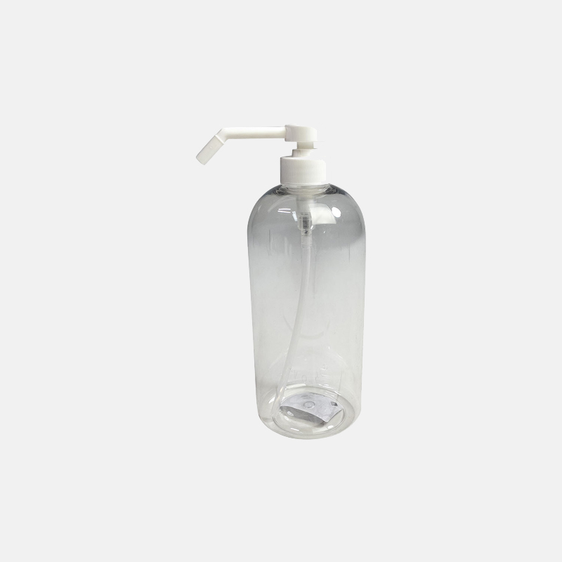 JA01465-Bouteille-cosmétique-transparent-1L Distribution uniforme de liquide est nécessaire.