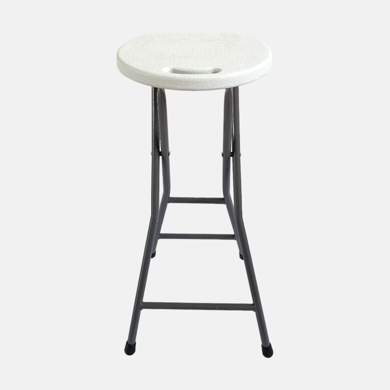 JA0149-Tabouret-pliable-H74 Pratique pour les espaces restreints ou pour le transport.