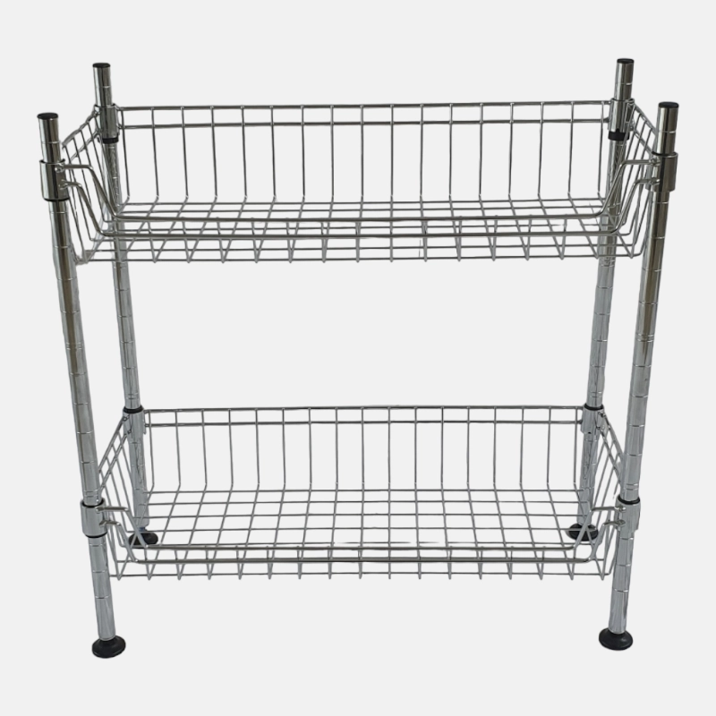 Design industriel et moderne, cette étagère offre une combinaison de rangement ouvert.