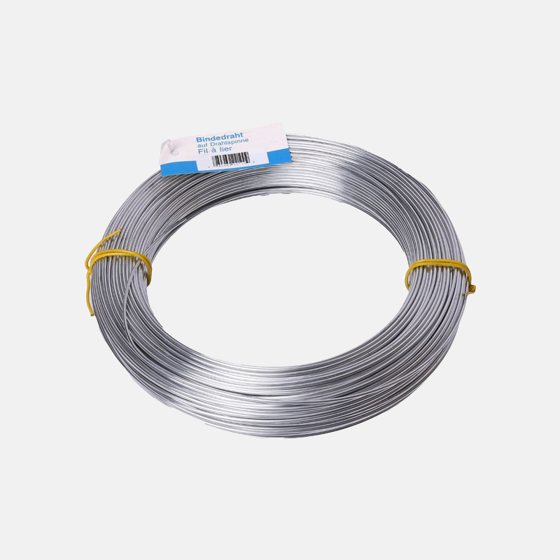 JA00196-Fil-de-fer-galva-100m Matériau polyvalent et durable qui peut être utilisé dans une variété de projets.