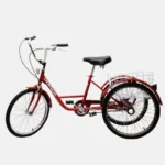 Vélo 3 roues avec un cadre en aluminium de haute qualité, taille 24 pouces.