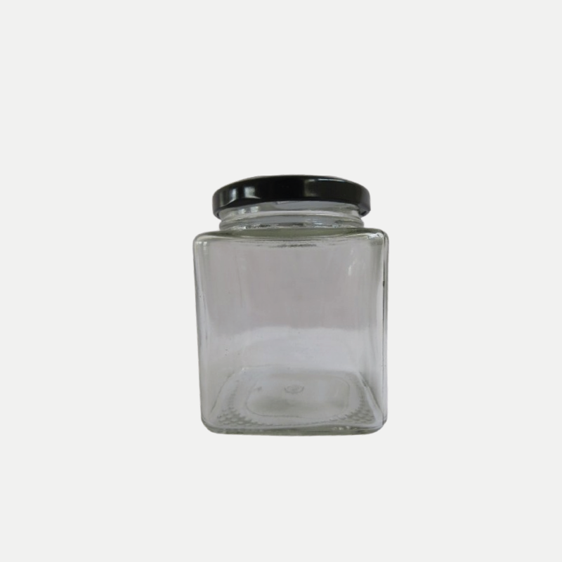 CU01728-bocal-en-verre-280ml Bocal en verre carré 280 ml