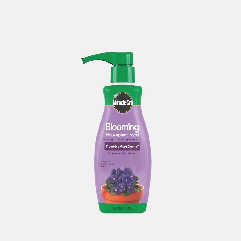 Engrais de la marque MIRACLE GRO, modèle liquide pour fleurs.