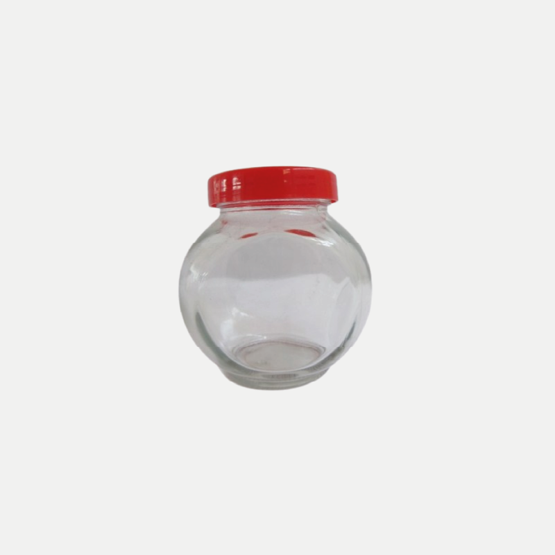 CU01697-bocal-a-bonbon-190ml-rouge Bocal à bonbon 190 ml en verre