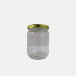 Bocal en verre pour le miel 220 ml