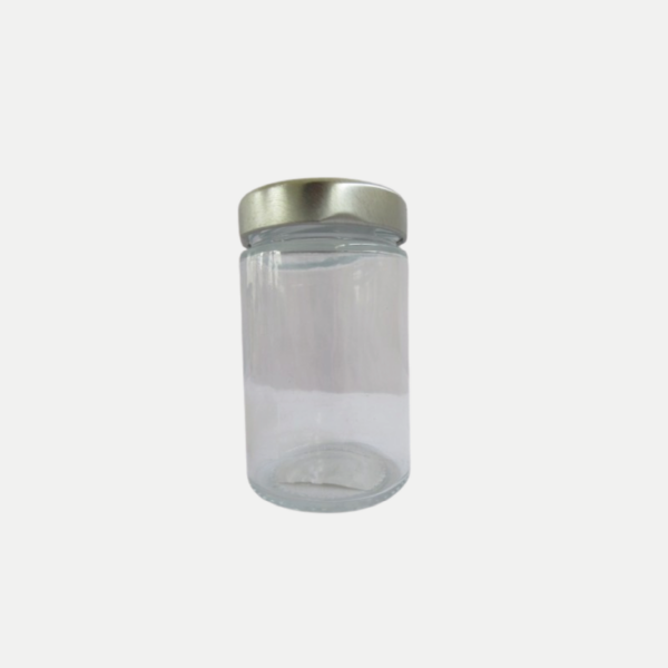 Bocal en verre pour miel 200 ml