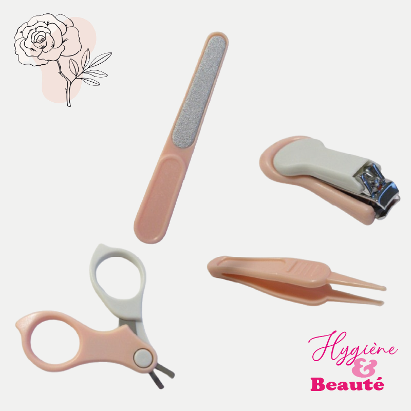Kit de manucure pour enfant 4 pcs