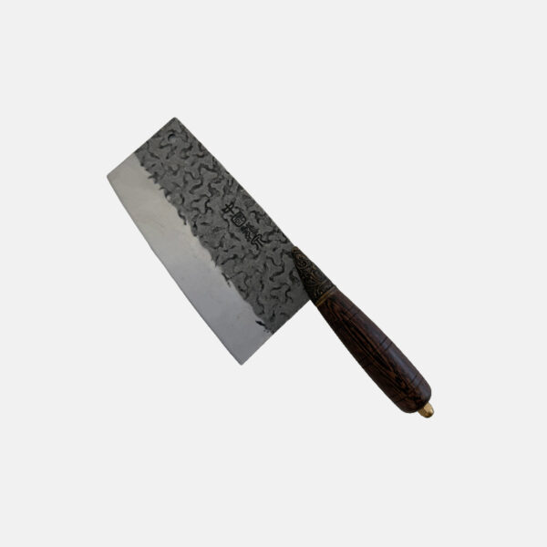 Couteau boucher avec des motifs japonnais