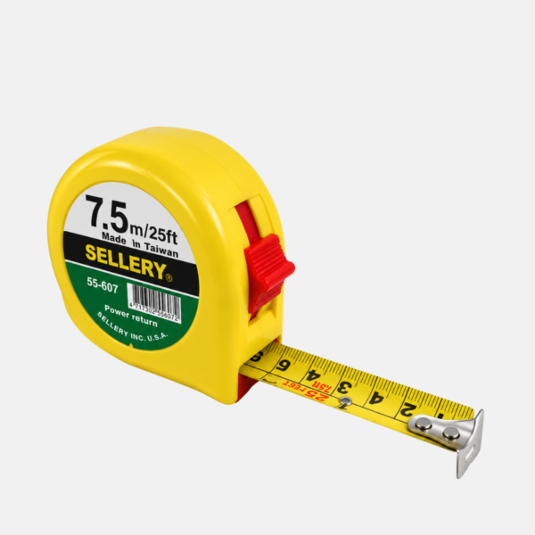 Mètre ruban de la marque SELLERY 7.5m.
