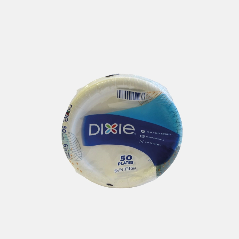Assiette en papier lot de 50 pièces