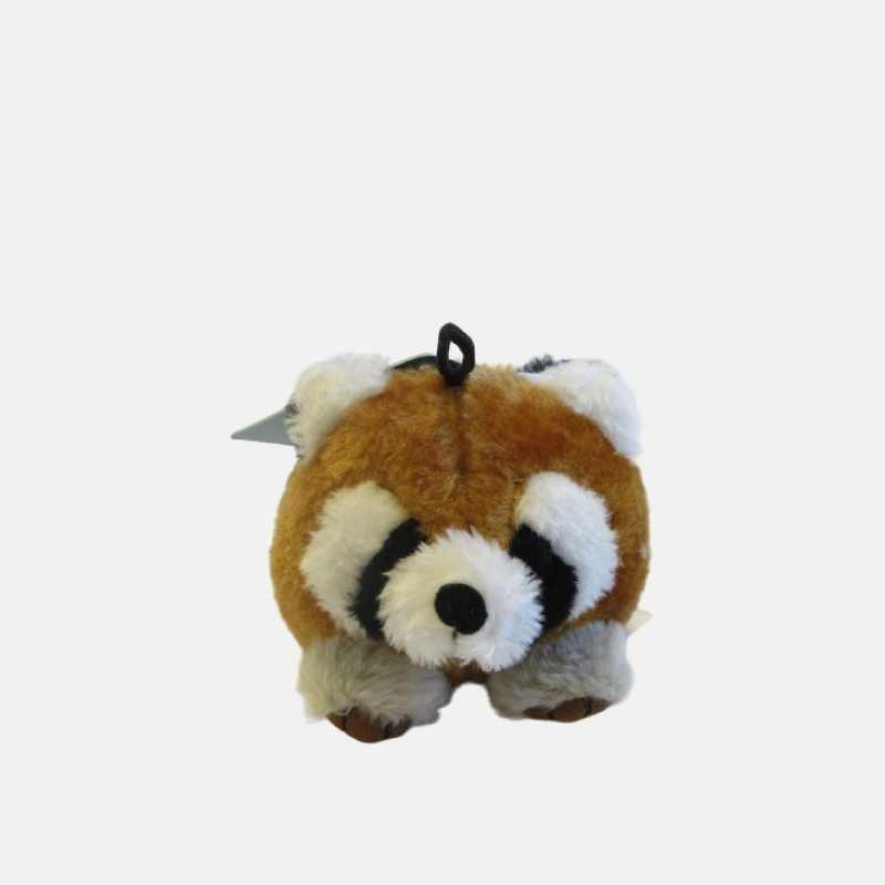 Peluche pour animaux, un raton laveur de taille médium