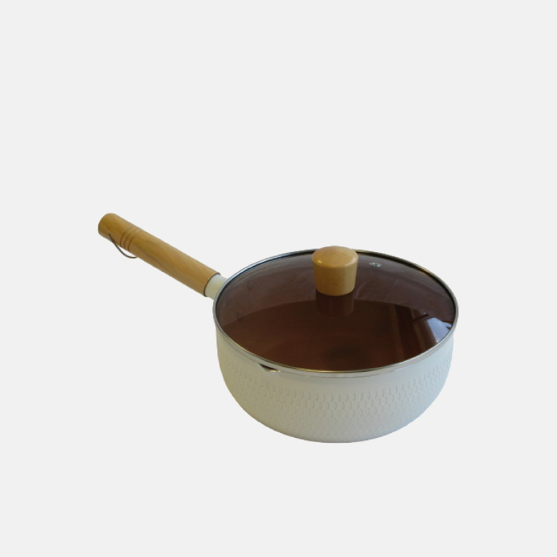 CU01806-casserole-blanc-couvercle-22cm-01 casserole blanche moderne et son couvercle 22 cm