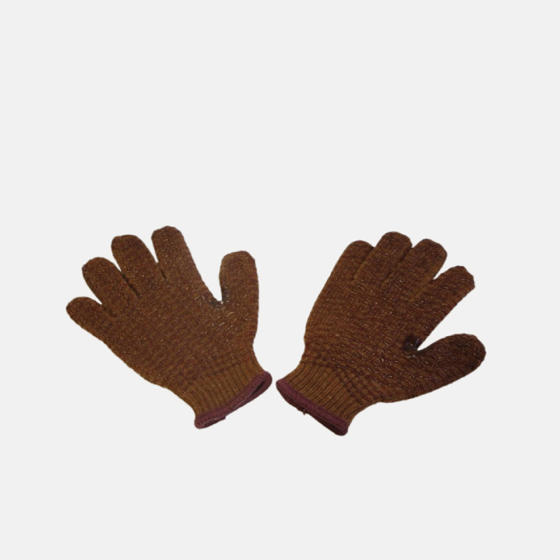 Gants Ouverts Boss En Cuir D'agneau - Taille 7.5, Couleur Marron - Pour Conduite, Style Casual - 4