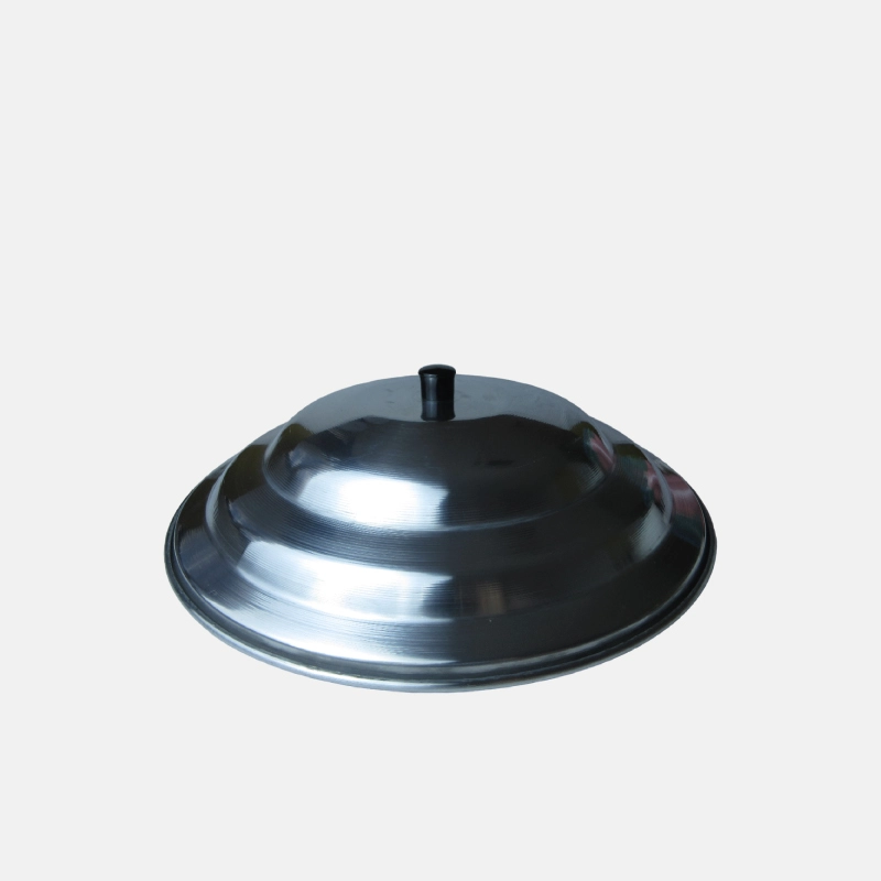 Couvercle en aluminium de 36 cm compatible avec wok et poêle