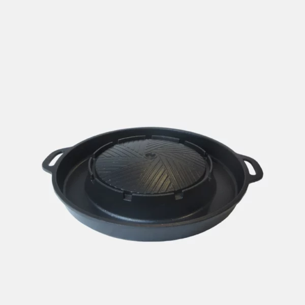 plaque bbq coréen avec shabu shabu