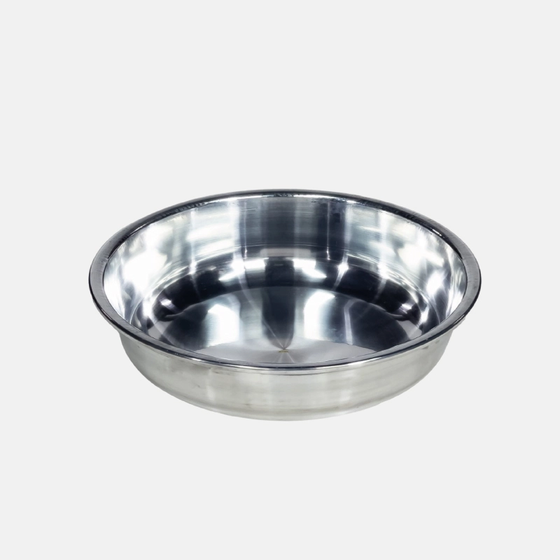 Bassine en aluminium de 48 cm de diamètre
