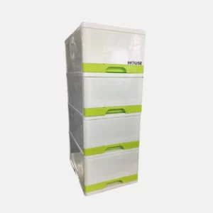 Tiroir 4 étages en plastique, plusieurs couleurs