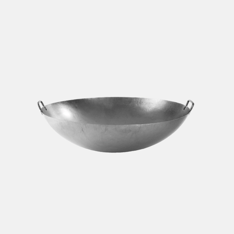 Wok en acier de 46 cm de diamètre