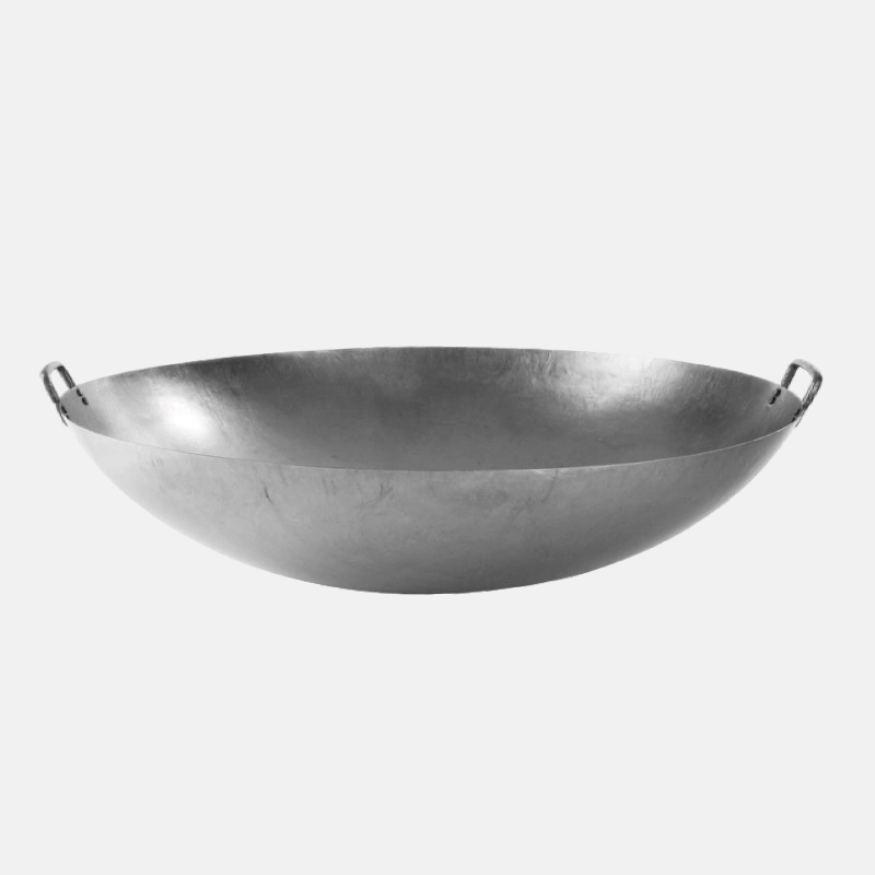 Wok en acier de 69 cm de diamètre