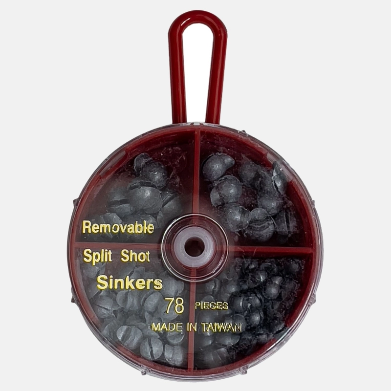 PC00194-plomb-boite-rouge-78pcs Boite de plomb de 78 pcs