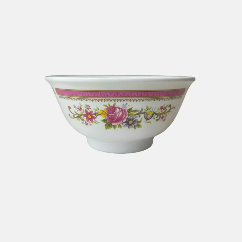 Bol à soupe en mélamine de 14.5 cm de diamètre ayant deux types de couleurs disponible