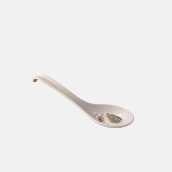 Cuillère à soupe en mélamine de 16.4 cm de long