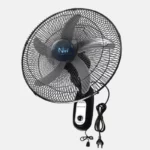 Ventilateur mural en plastique de 18 pouces et de couleur grise