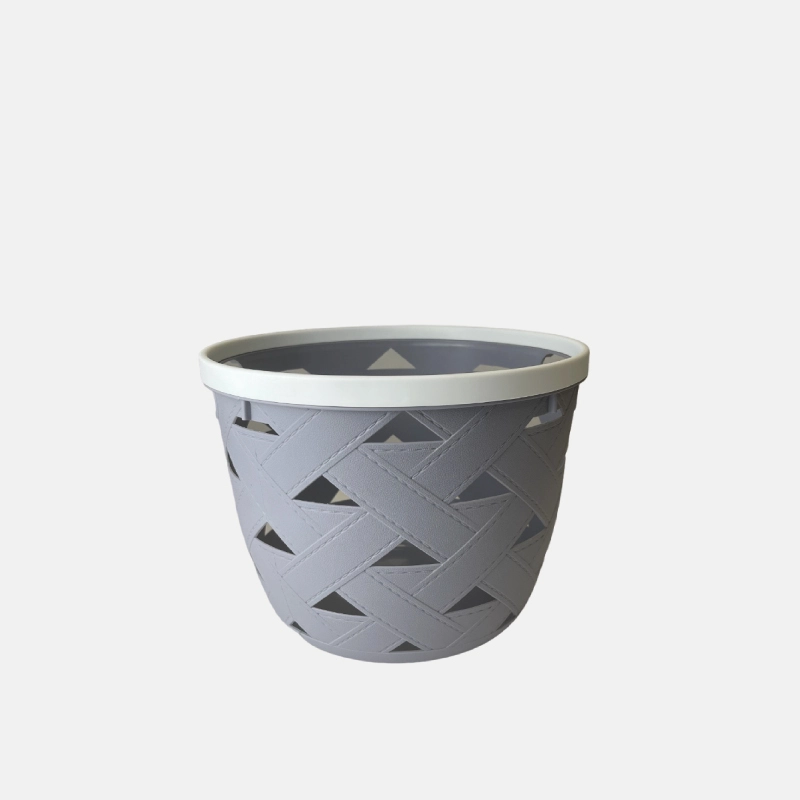 Panier rond de 25 cm de diamètre en plastique