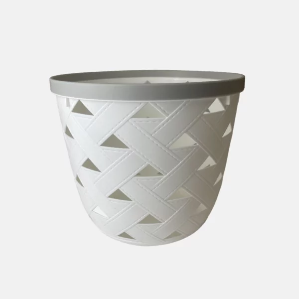 Panier rond de 31 cm diamètre en plastique