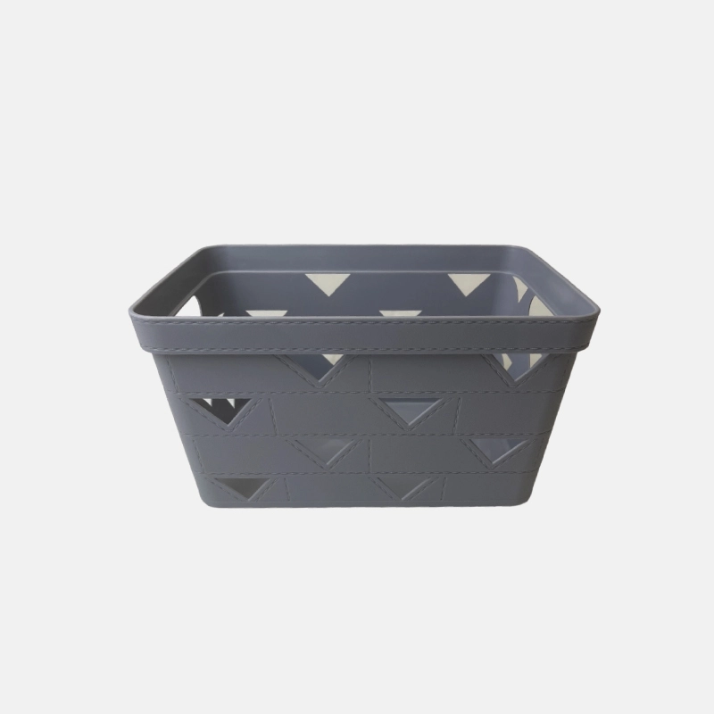 Panier rectangulaire en plastique de taille 25x17x14 cm