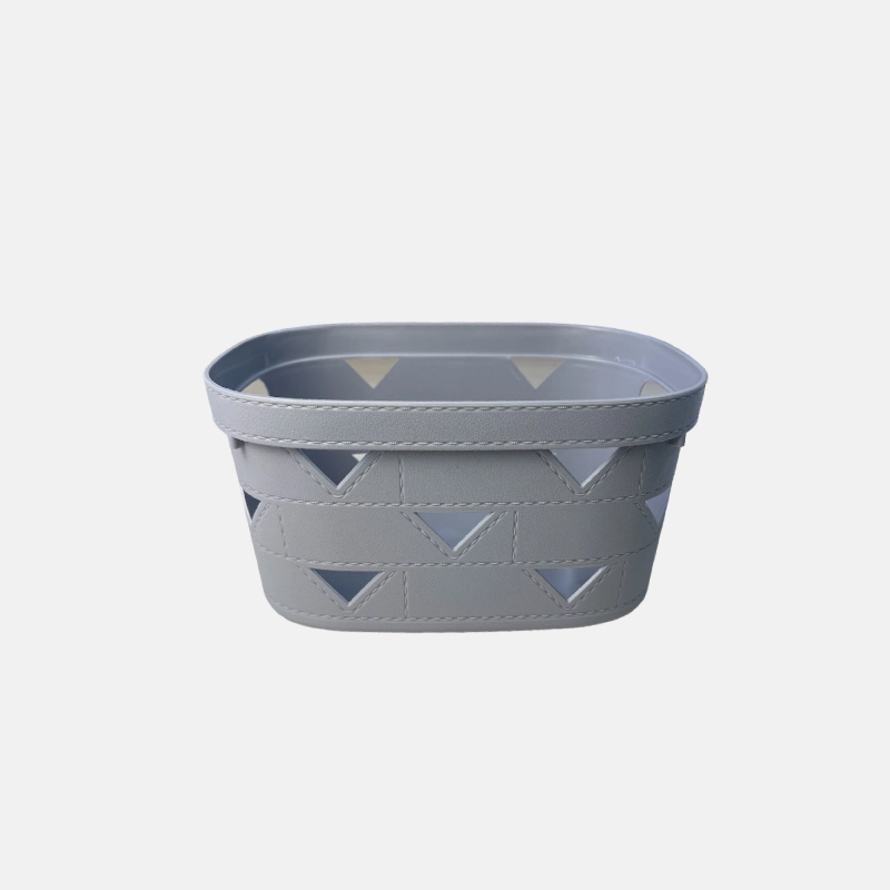 Panier rectangulaire de 24x16x11 cm de dimensions en plastique