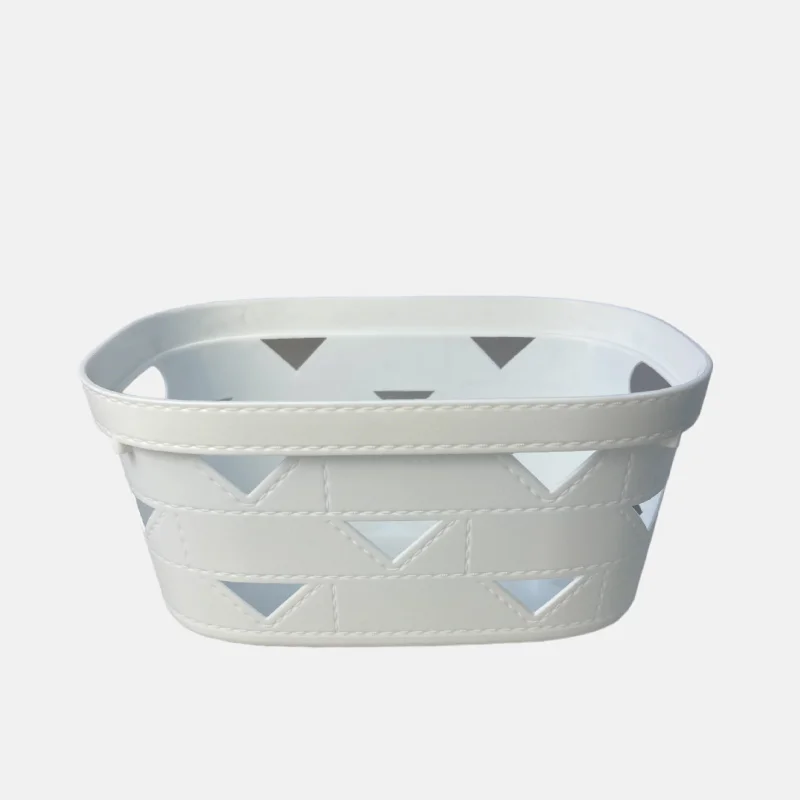 Panier rectangulaire de 37x25x14 cm de dimensions en plastique