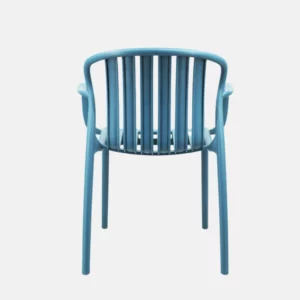 CHAISE D'EXTERIEUR ACCOUDOIR BLEU – Image 4