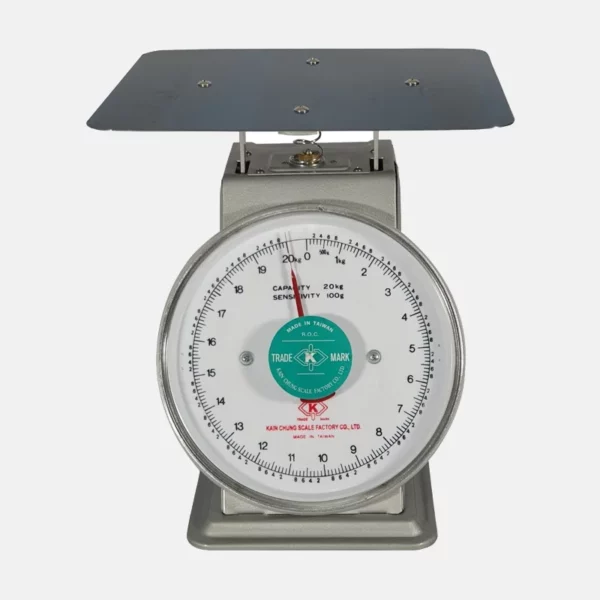 Balance avec plateau de capacité maximale de 20 kg