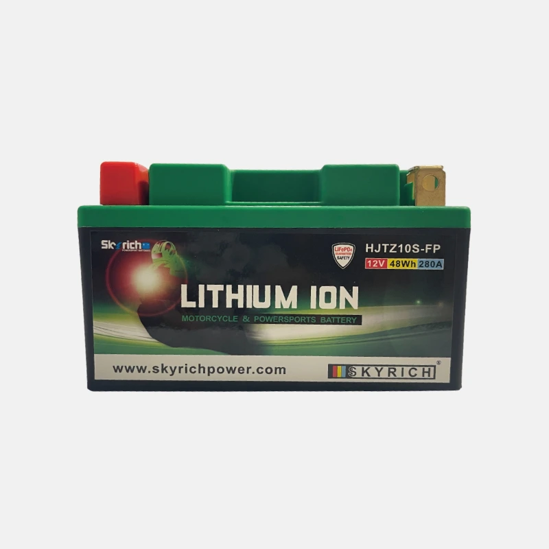 Batterie pour moto de la marque SKYRICH du modèle HJTZ10S-FP