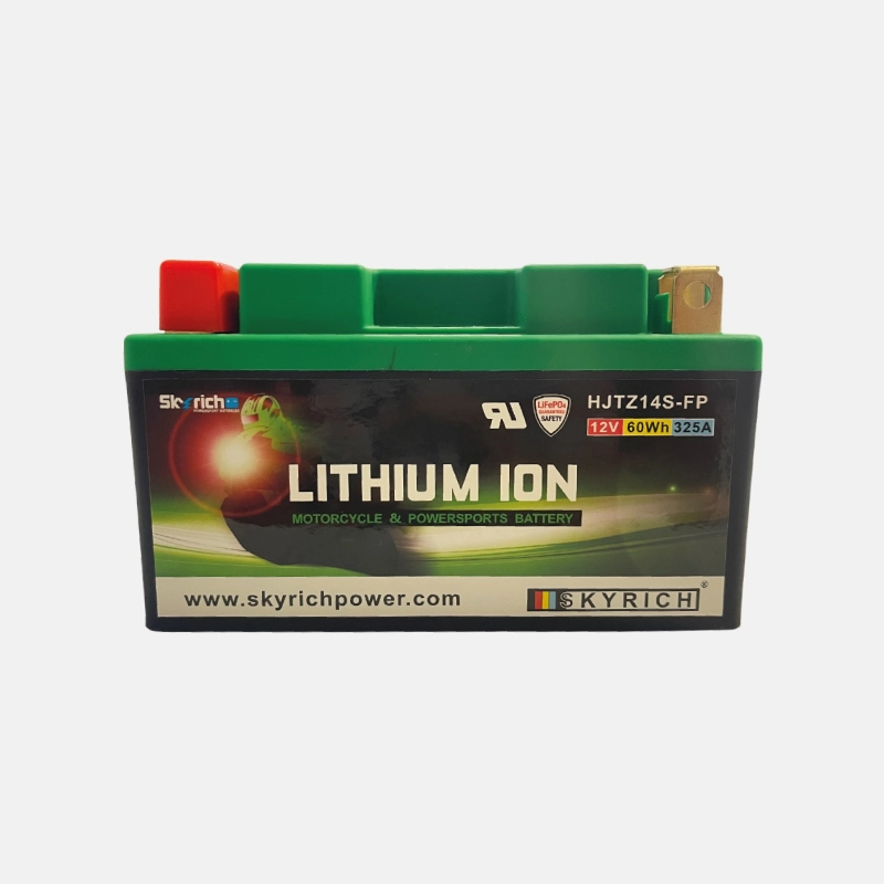 Batterie pour motos de la marque SKYRICH du modèle HJTZ14S-FP
