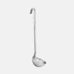 Louche en acier inoxydable de 10 cm de diamètre et de 34 cm de long