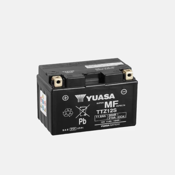 batterie pour scooter de la marque YUASA modèle TTZ12S 12volts et de 11ah