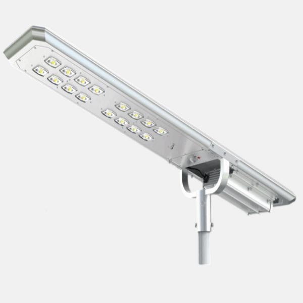 Lampadaire solaire de 80 W.