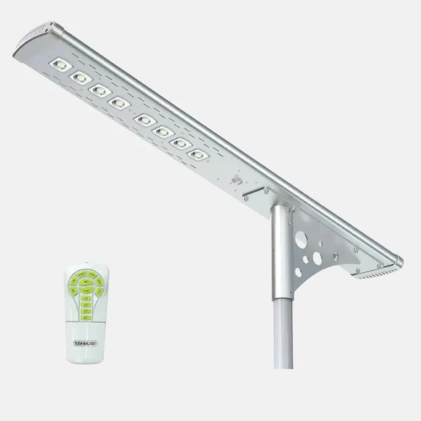 Lampadaire solaire de 60w 6500 k du modèle SSL-08N