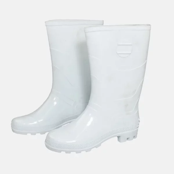 Bottes blanche en PVC pour le secteur marin
