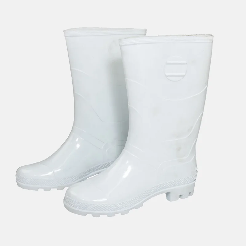 Bottes blanche en PVC pour le secteur marin