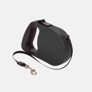 Laisse pour chien rétractable de taille large avec 3 coloris.