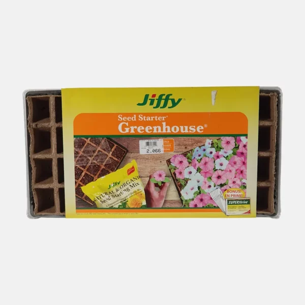 Plateau à semis de la marque JIFFY, modèle de 50 graines.