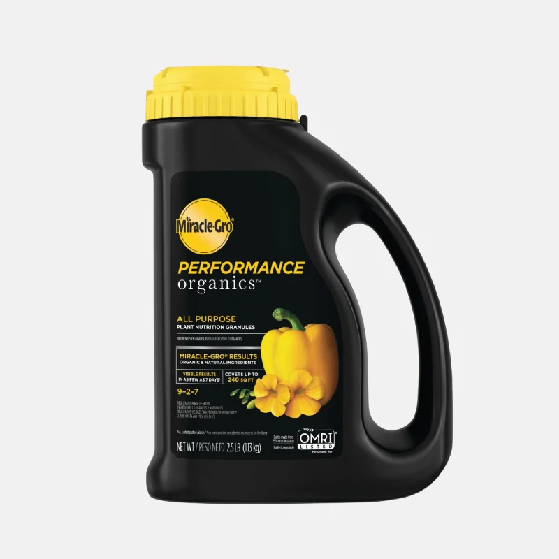 Engrais pour tout types de plante de la marque MIRACLE GRO de 1.13 kg.