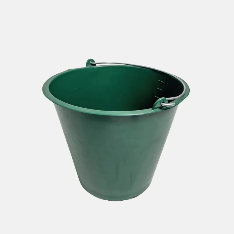 Seau EDA de couleur verte et de capacité 13 litres.